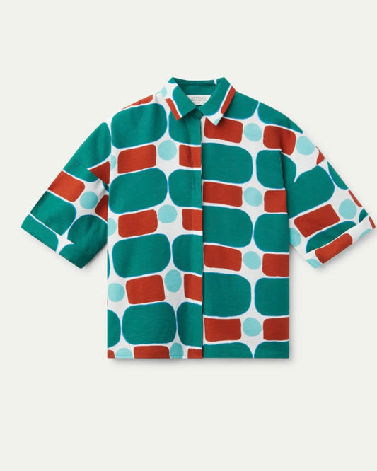 Camicetta geometric