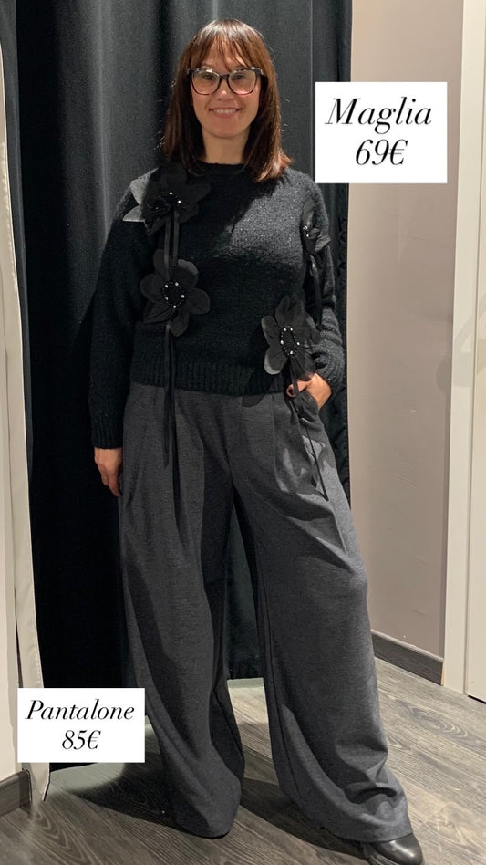 Maglia fiori
