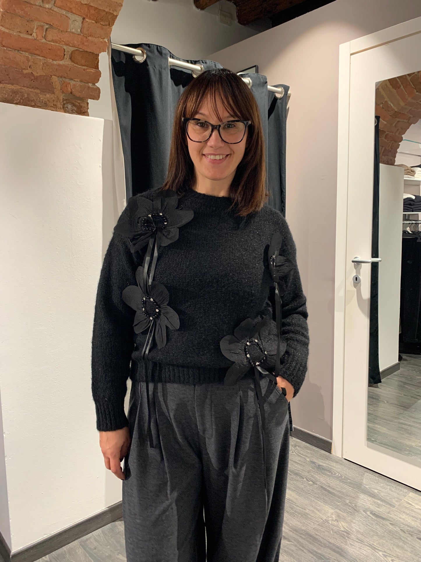 Maglia fiori
