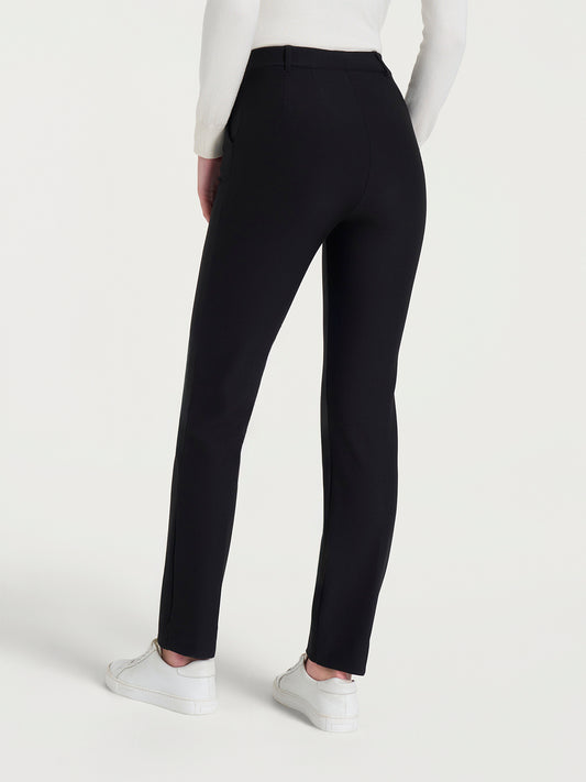 Pantalone dritto con tasche in Compact DB24PP