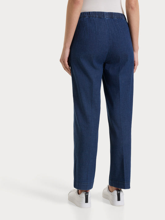 Jeans a gamba dritta super fresh con tasche DS87PP
