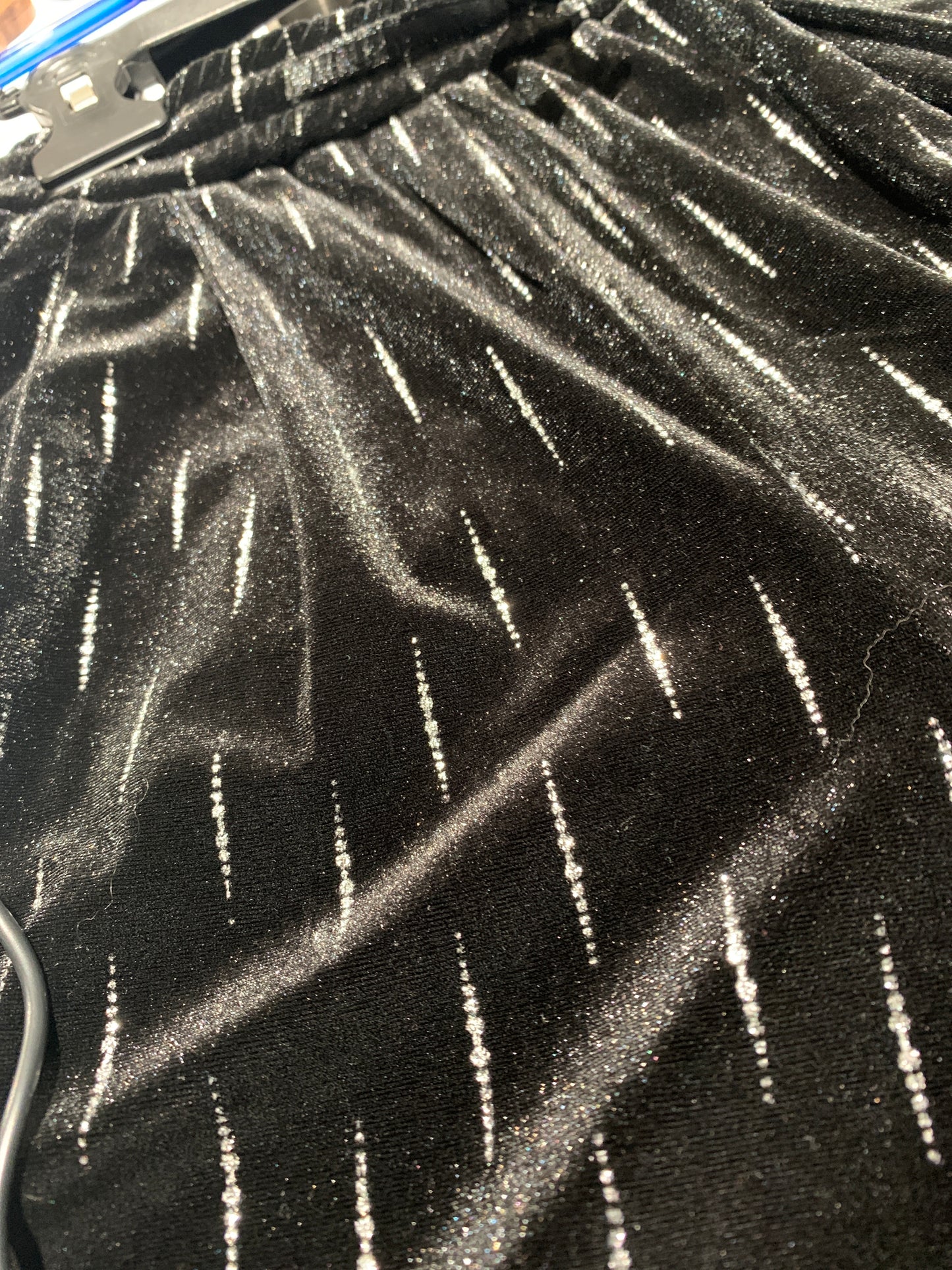 Pantalone palazzo velluto
