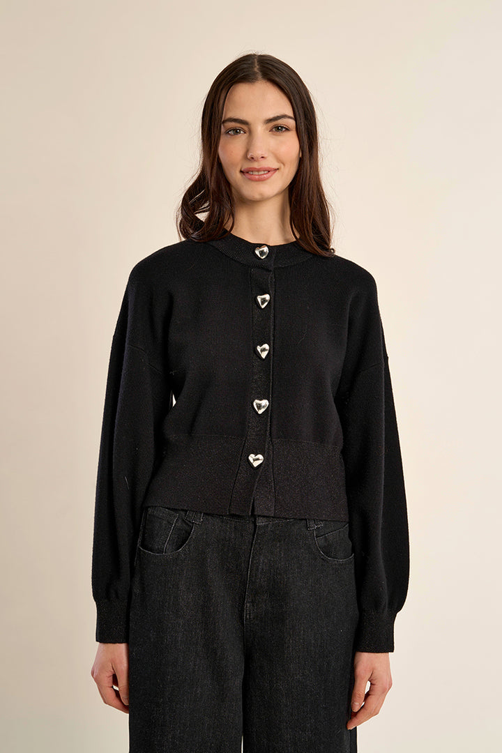 Cardigan cuori LA2063En