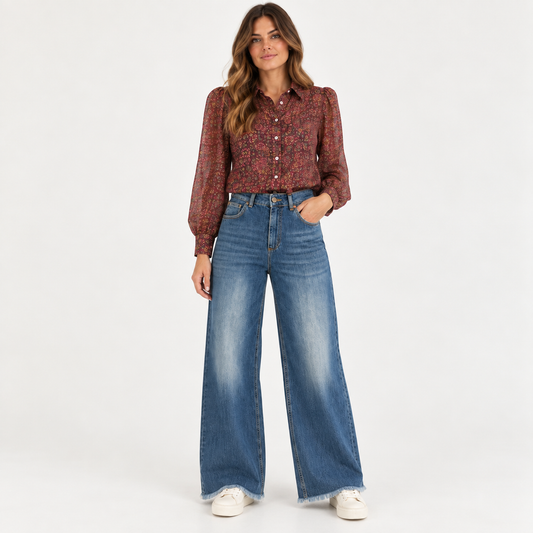 Jeans sfrangiati LE STREGHE p26fj209