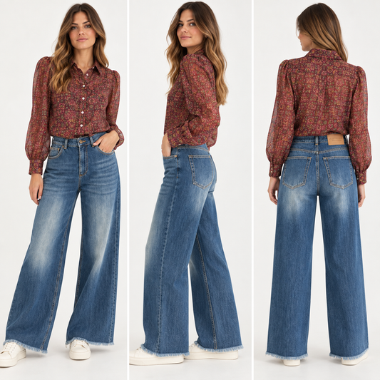 Jeans sfrangiati LE STREGHE p26fj209