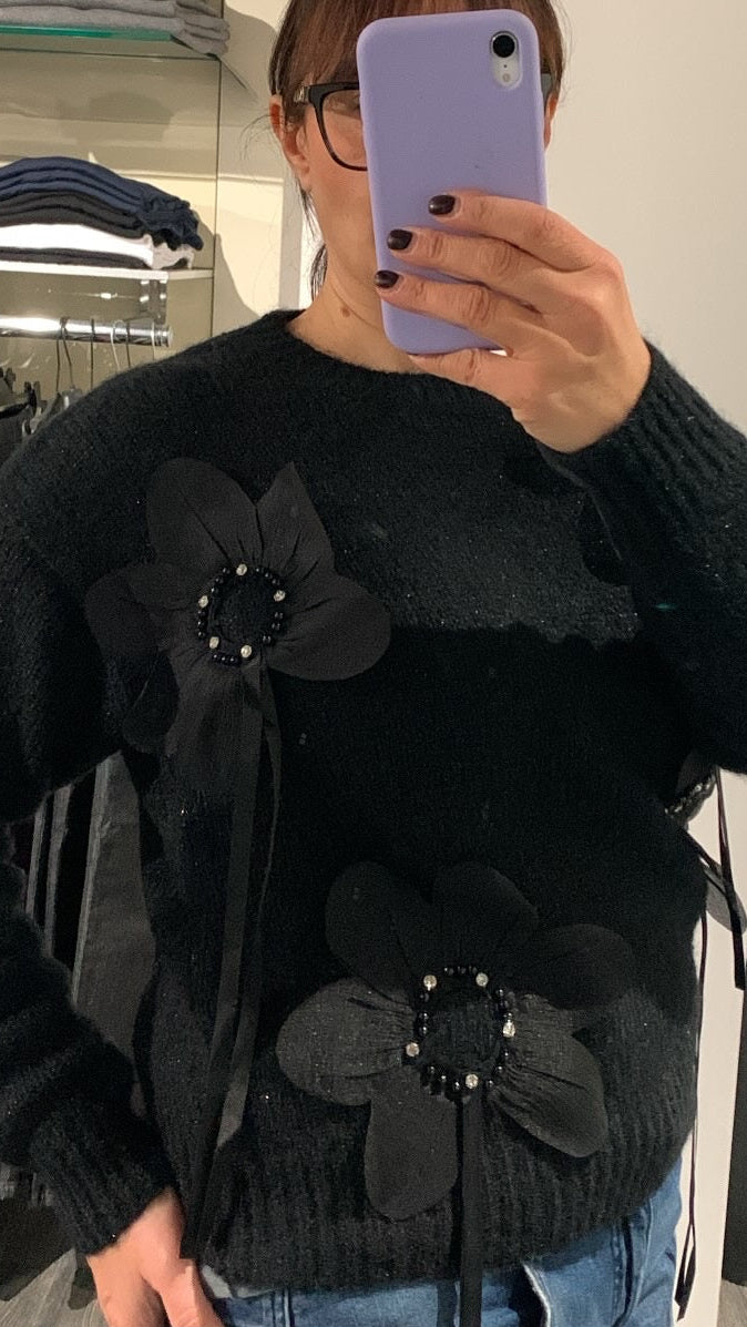 Maglia fiori