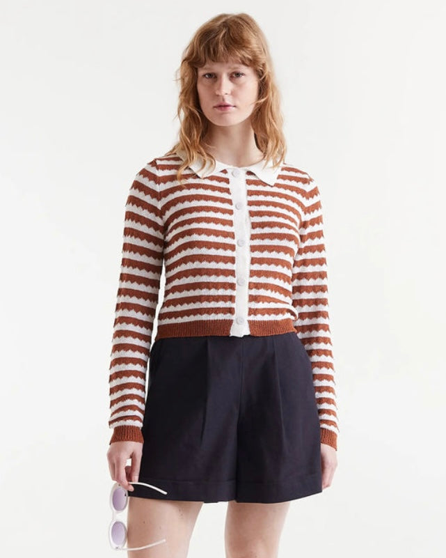 Cardigan a maglia
