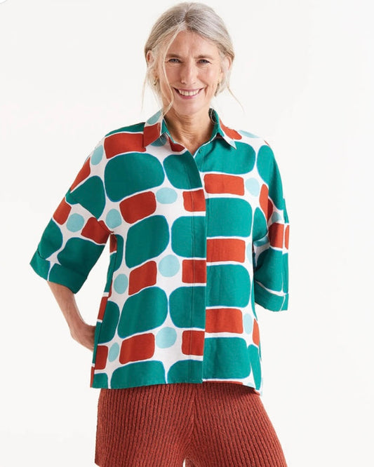 Camicetta geometric