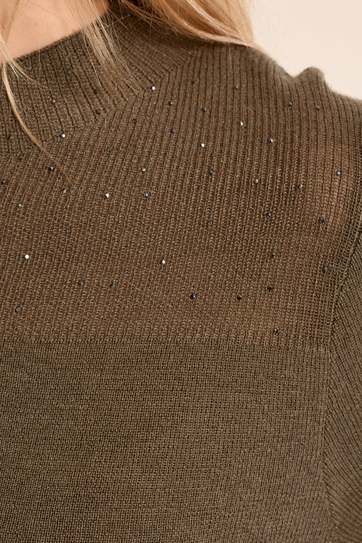 Maglia strass LAF138EN