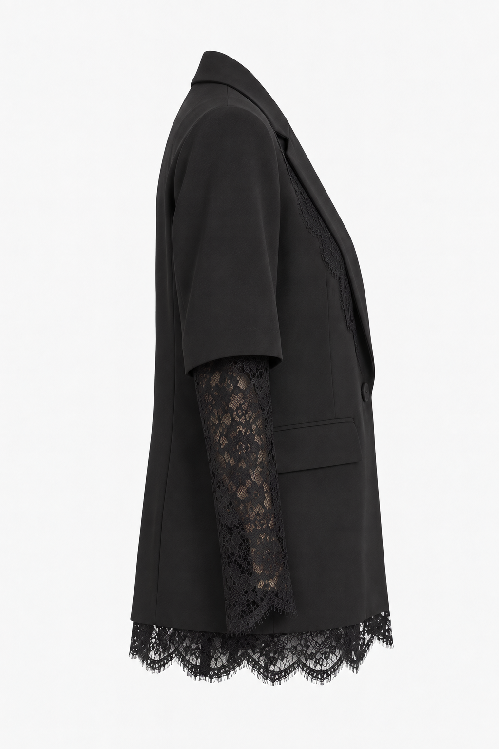 Giacca lunga pizzo LE STREGHE