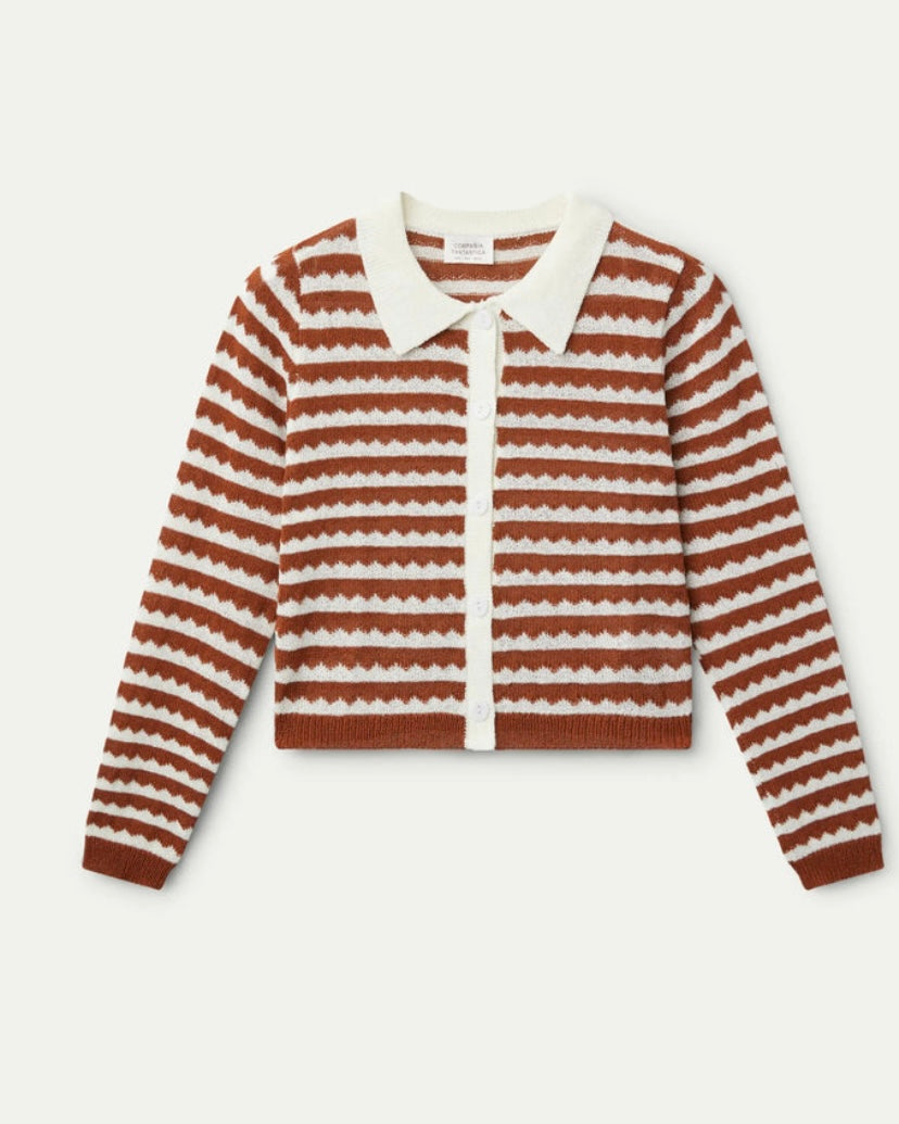 Cardigan a maglia