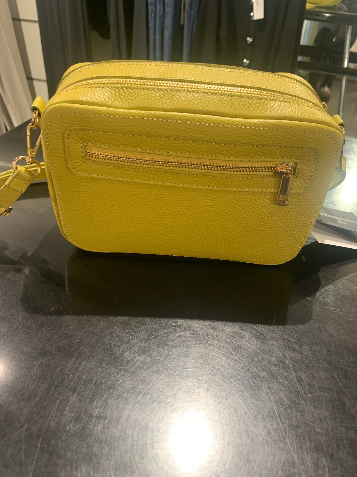 Borsa tracolla in pelle