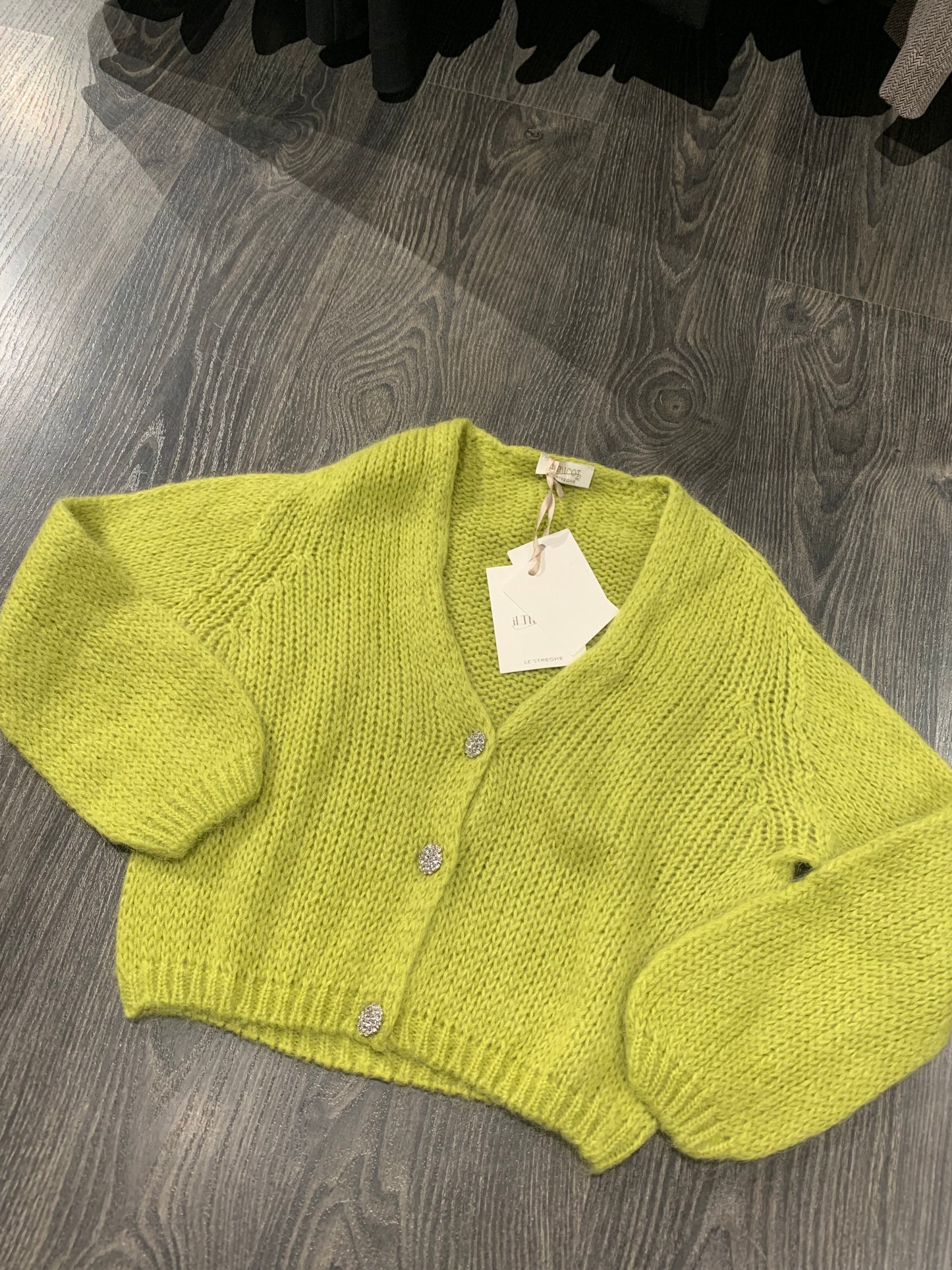 Cardigan gioielli