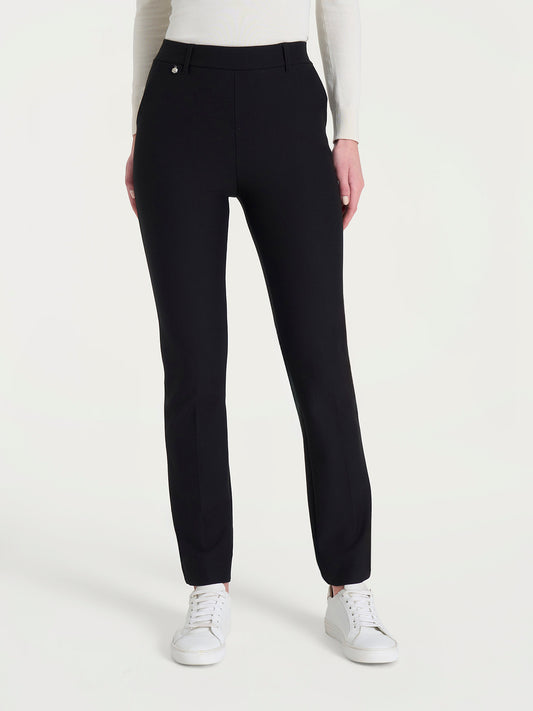 Pantalone dritto con tasche in Compact DB24PP