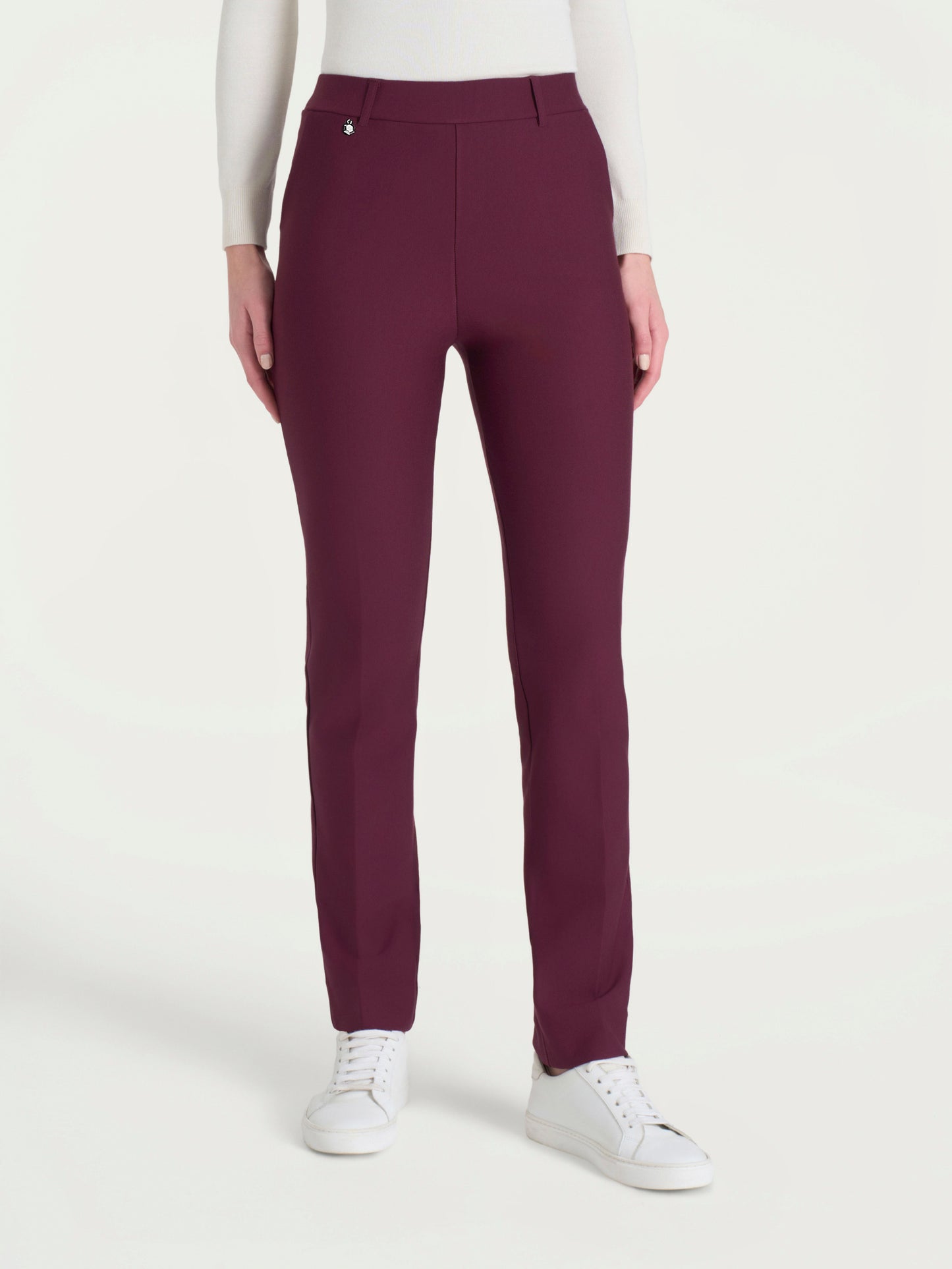 Pantalone dritto con tasche in Compact DB24PP