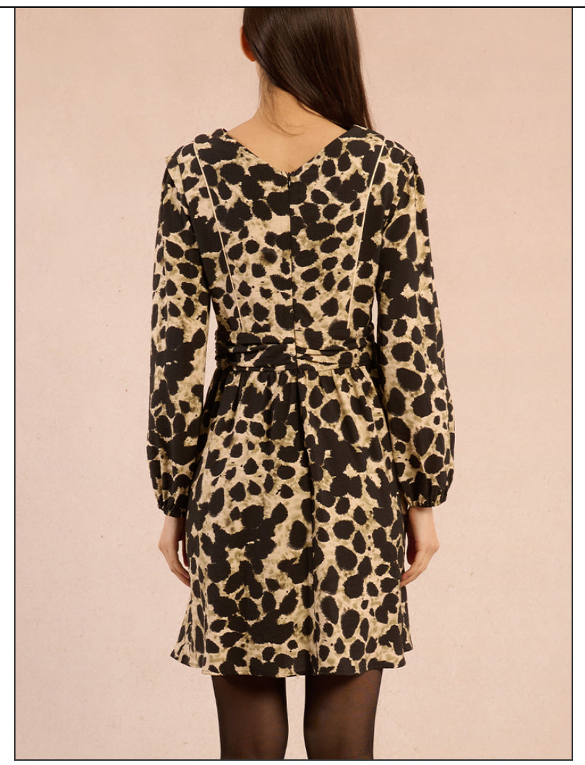 Vestito leopardato