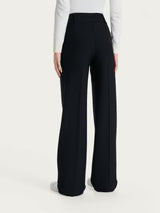 Pantalone ampio con tasche e pinces in Compac DO16PE