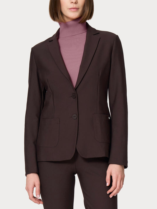 Blazer con due bottoni in Compact DO23GA
