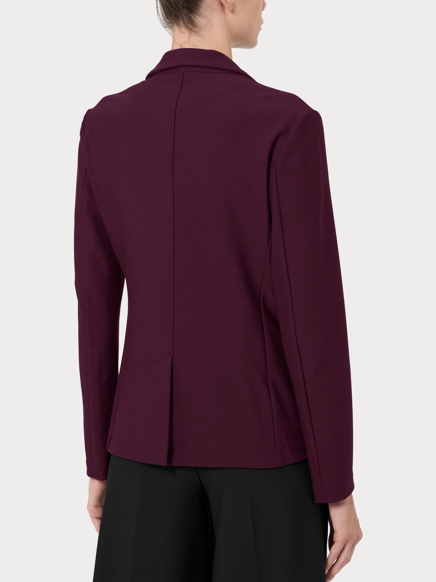 Blazer con due bottoni in Compact DO23GA