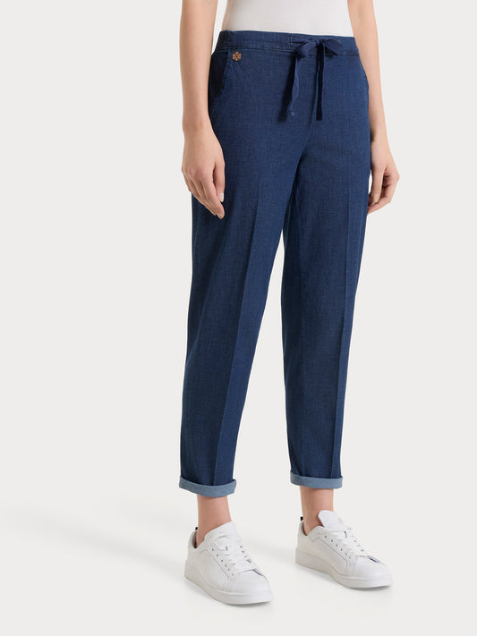 Jeans joggercon tasche SUPER FRESH DS87PB