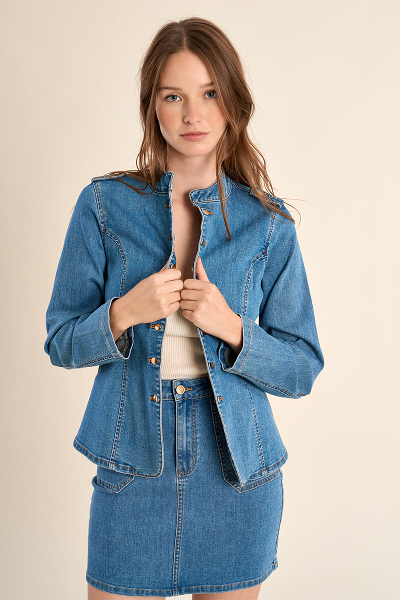 MINIGONNA JEANS EF1586AEP