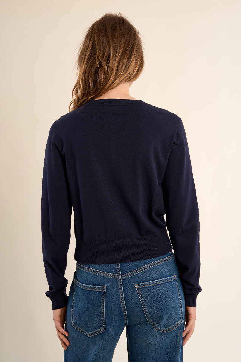 CARDIGAN BOTTONI CUORE E1725EP