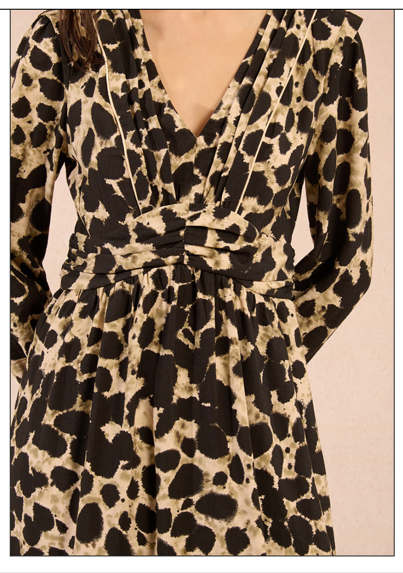 Vestito leopardato