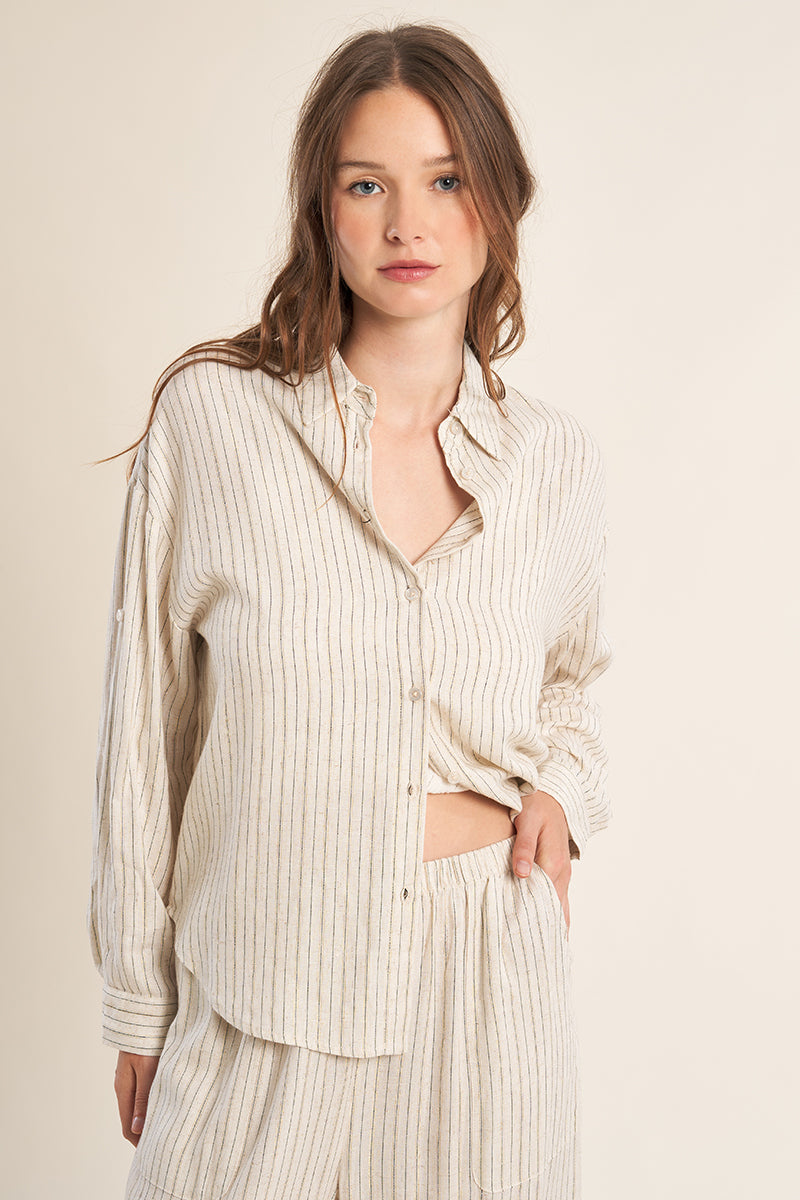 CAMICIA CASUAL RIGHE G963EE