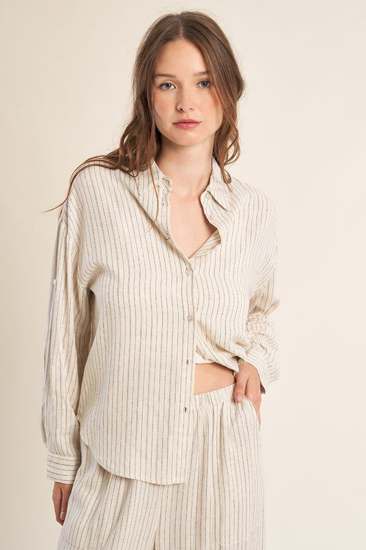 CAMICIA CASUAL RIGHE G963EE