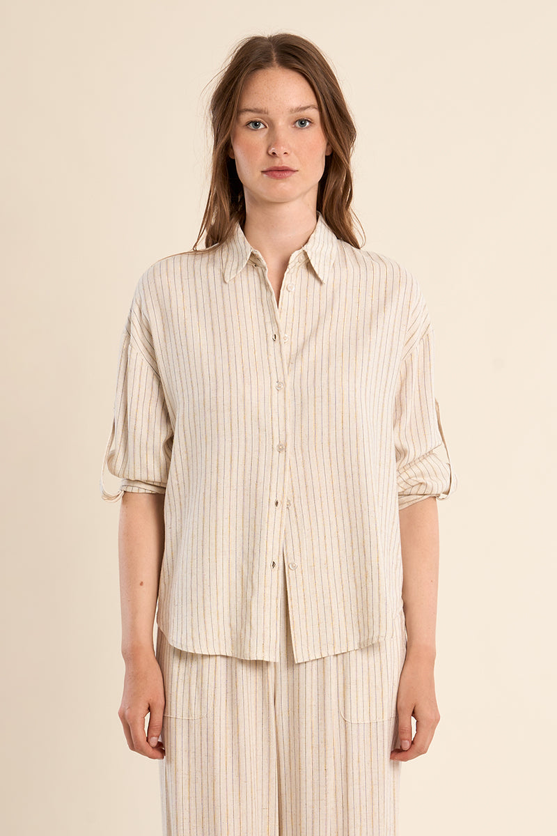 CAMICIA CASUAL RIGHE G963EE