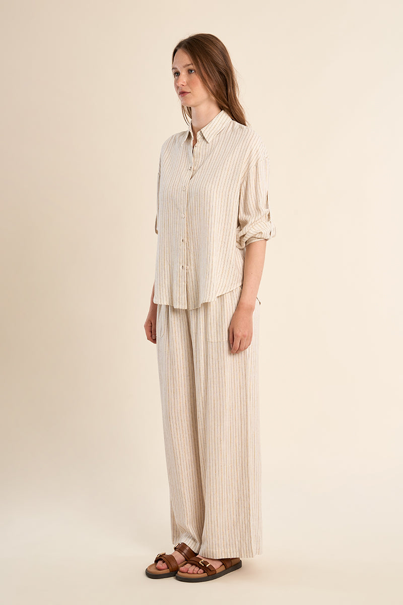 CAMICIA CASUAL RIGHE G963EE