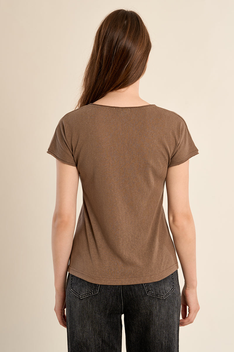 T-SHIRT MANICHE CORTE LA1270AEP