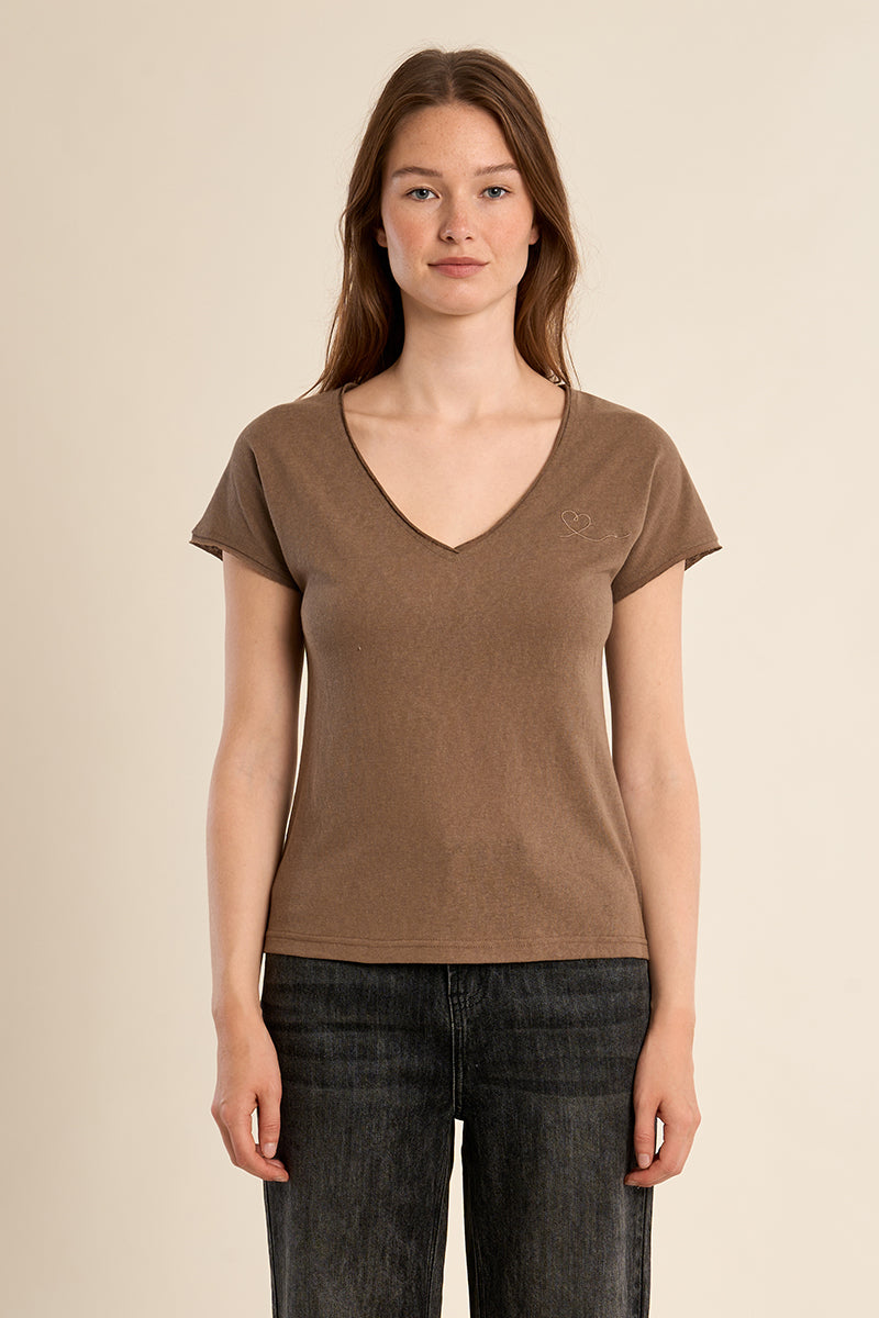 T-SHIRT MANICHE CORTE LA1270AEP